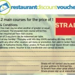2 for 1 at Strada across the UK (expires 28th June)